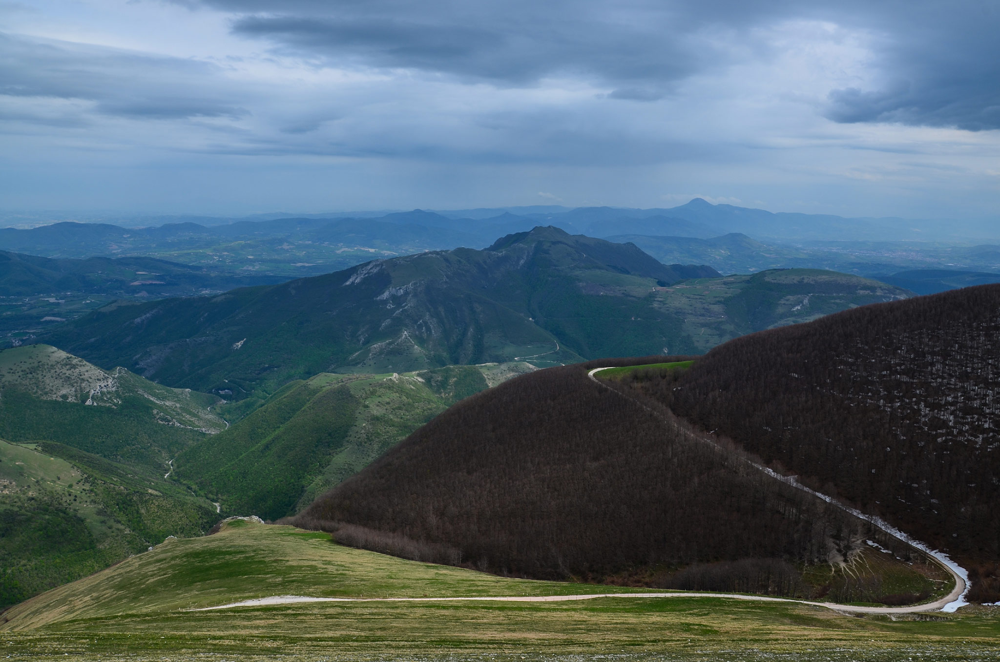 Monte Catria (1,702 m) is a mountain in the central Apennines.